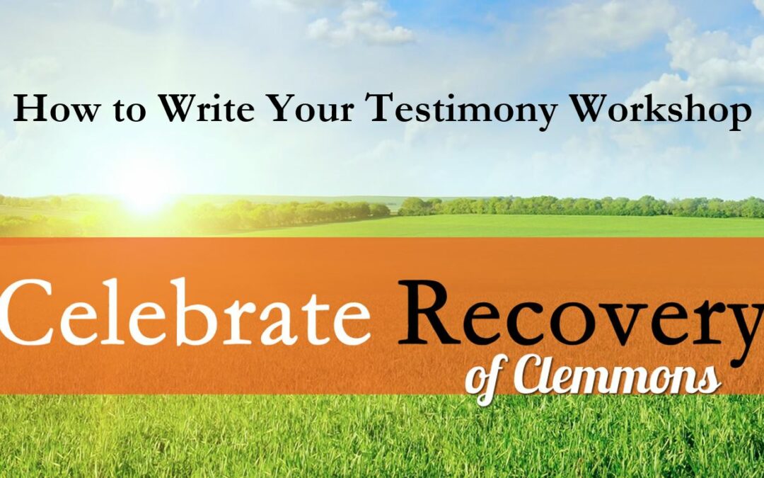 How to Write Your Testimony