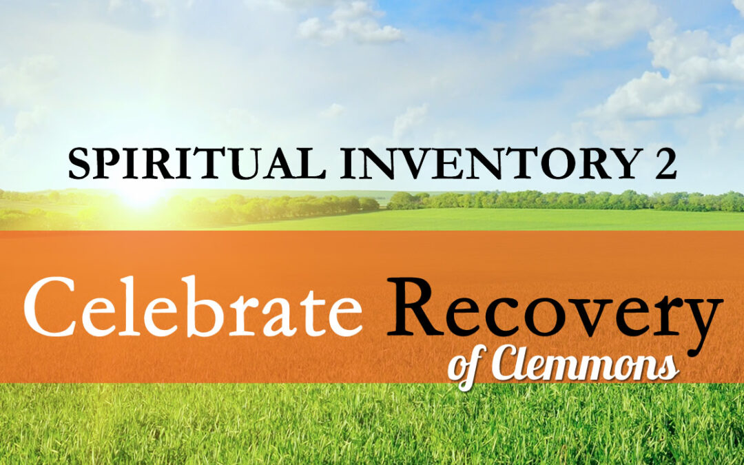 Spiritual Inventory 2