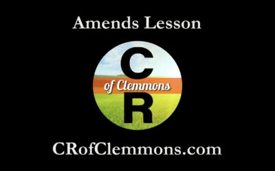 Amends Lesson 2023