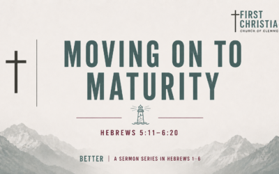 Moving On to Maturity